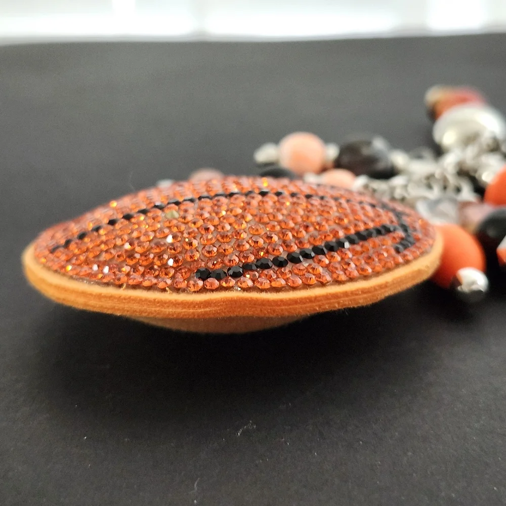 Handmade sparkling basketball
